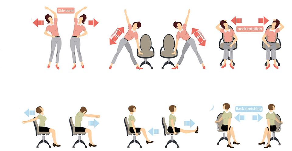 Manfaat Stretching Saat di Kantor